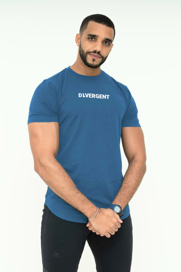 men sports gym fitness t-shirt