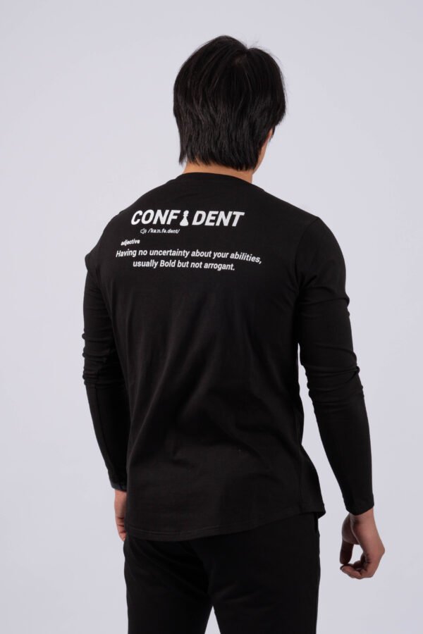 men fitness & sports t-shirt long sleeve Confident.j.jpg