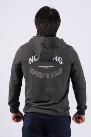 men gym & sports hoodie spartan spirit.