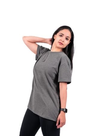 Divergent oversized T-shirt women, t-shirt oversize femme divergent, vetements de sport maroc femme